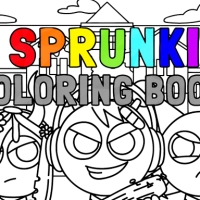 Sprunki Coloring Book game