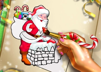 Santa Christmas Coloring